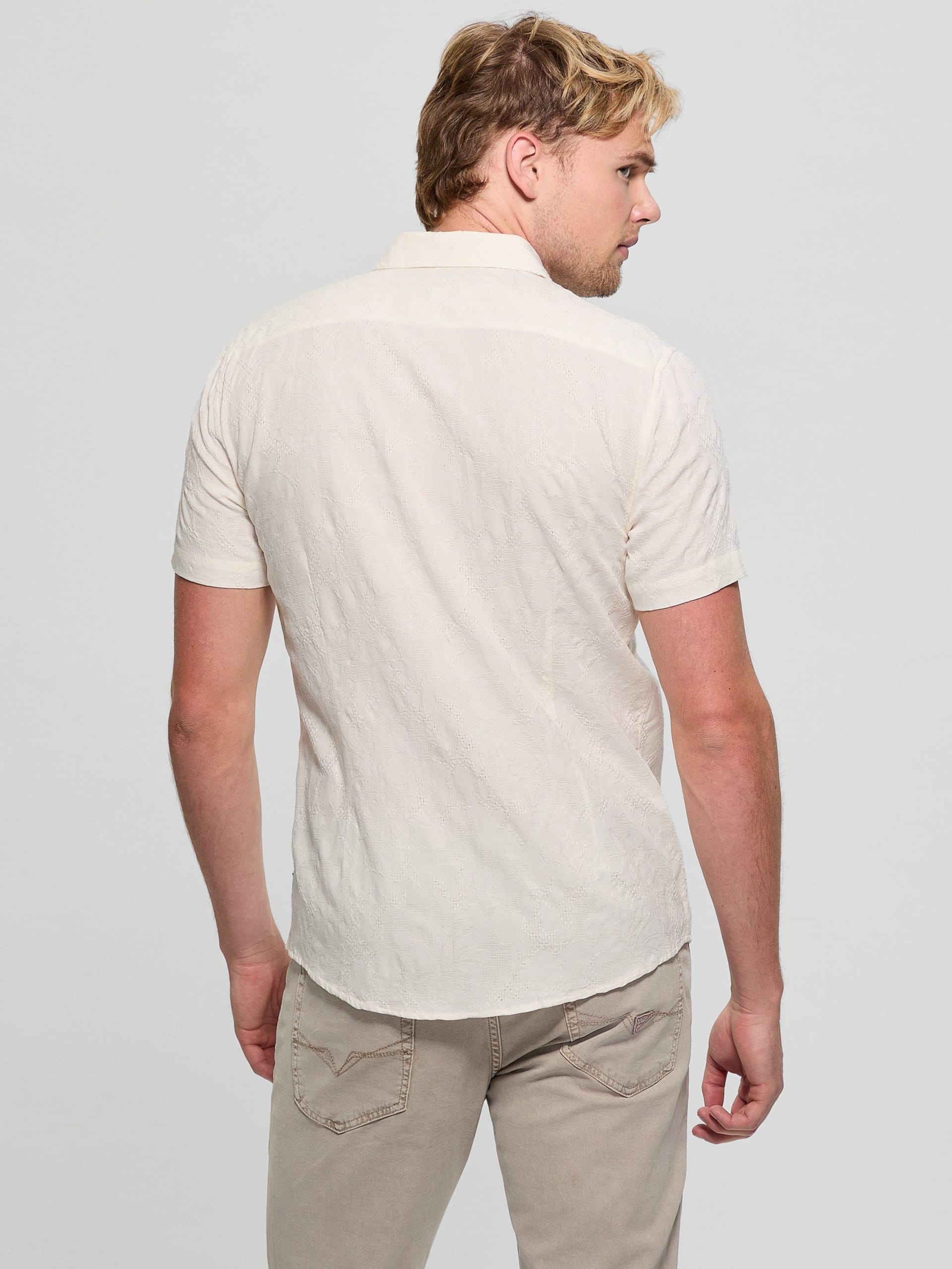 Camisa Davis Jacquard