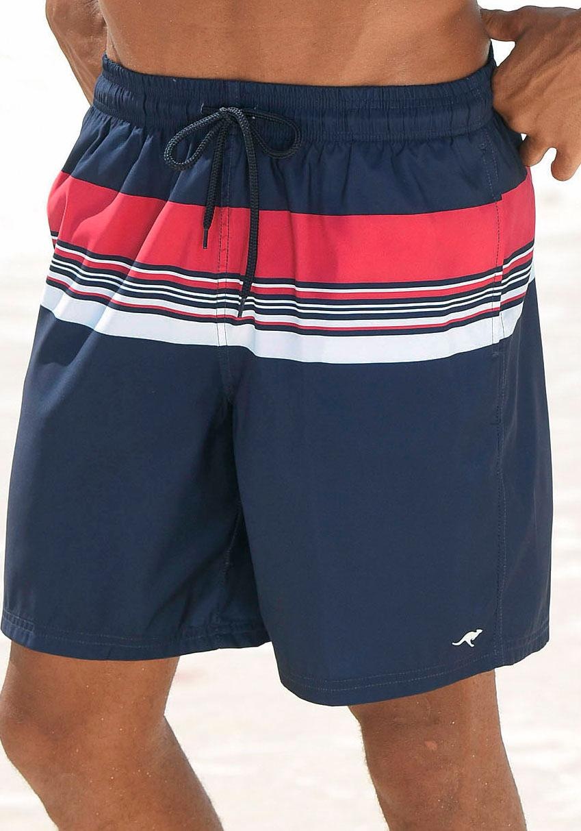 KangaROOS Badeshorts , mit Streifen