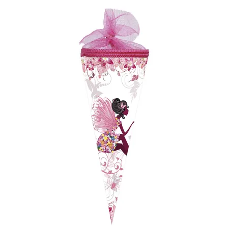 Nestler Schultüte, 22cm, rund, Motiv: 