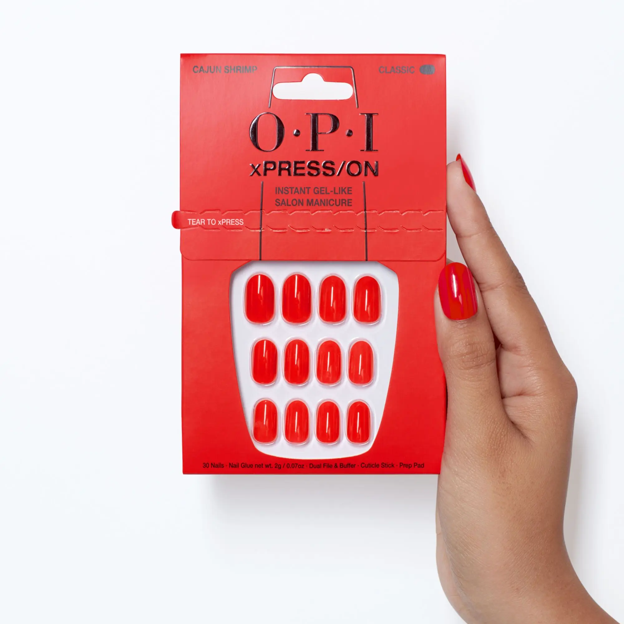 OPI - xPRESS/ON Kit Complet de Pose de Faux Ongles- Set vernis / Manucure