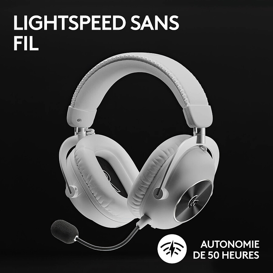 Logitech G Pro X 2 Lightspeed - Blanc