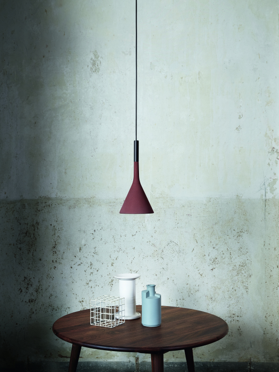 Foscarini Aplomb hanglamp Ø17 bruin