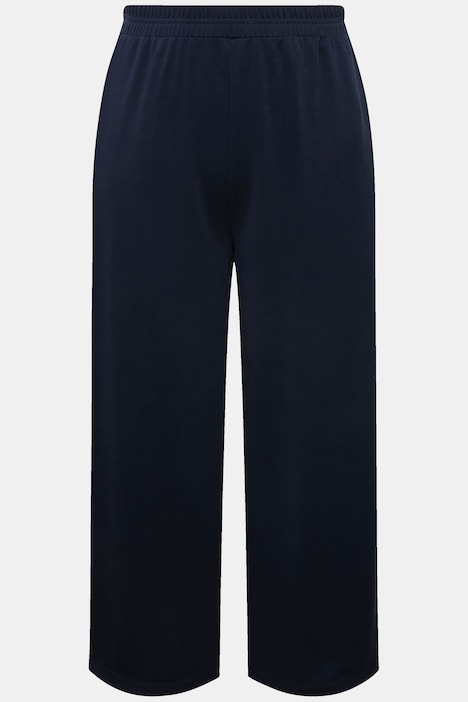 Jersey-Culotte, weites Bein, Elastikbund, Modalmix