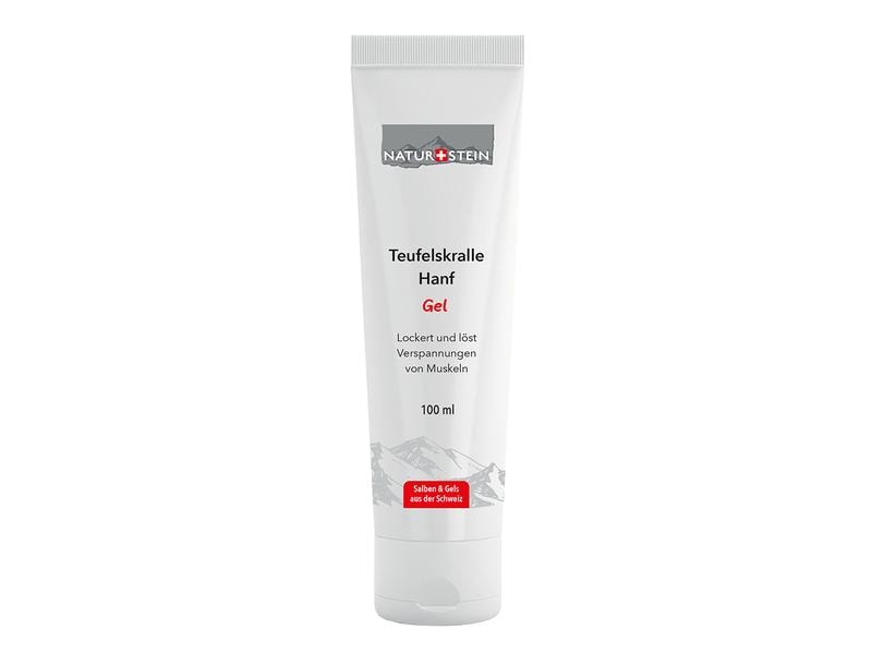Naturstein Teufelskralle / Hanf Gel 100 ml Pflegendes Bio-Gel mit ätherischen Ölen