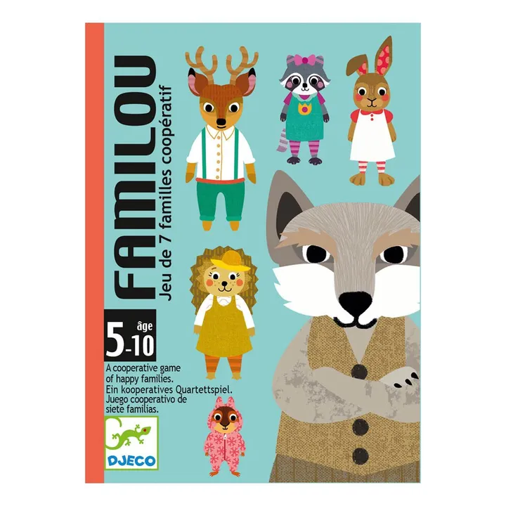 Djeco Jeu de 7 familles Familou