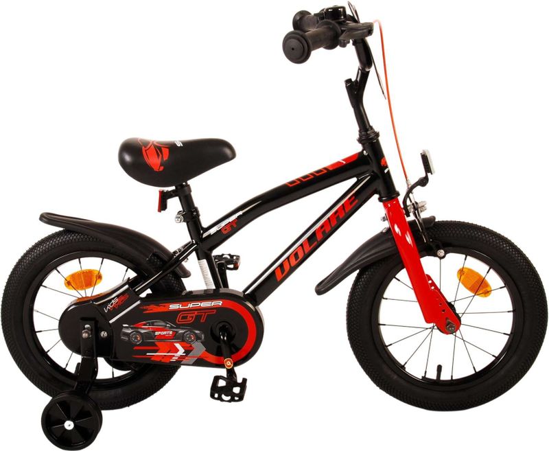 Volare - Super GT - Kinderfiets - Rood - Stalen Frame - 14 Inch