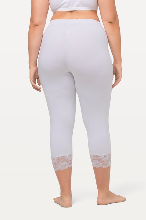Capri, elastischer Spitzensaum, bis Gr. 66/68