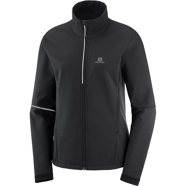 Veste ski de fond SALOMON AGILE SOFTSHELL JKT W BLACK