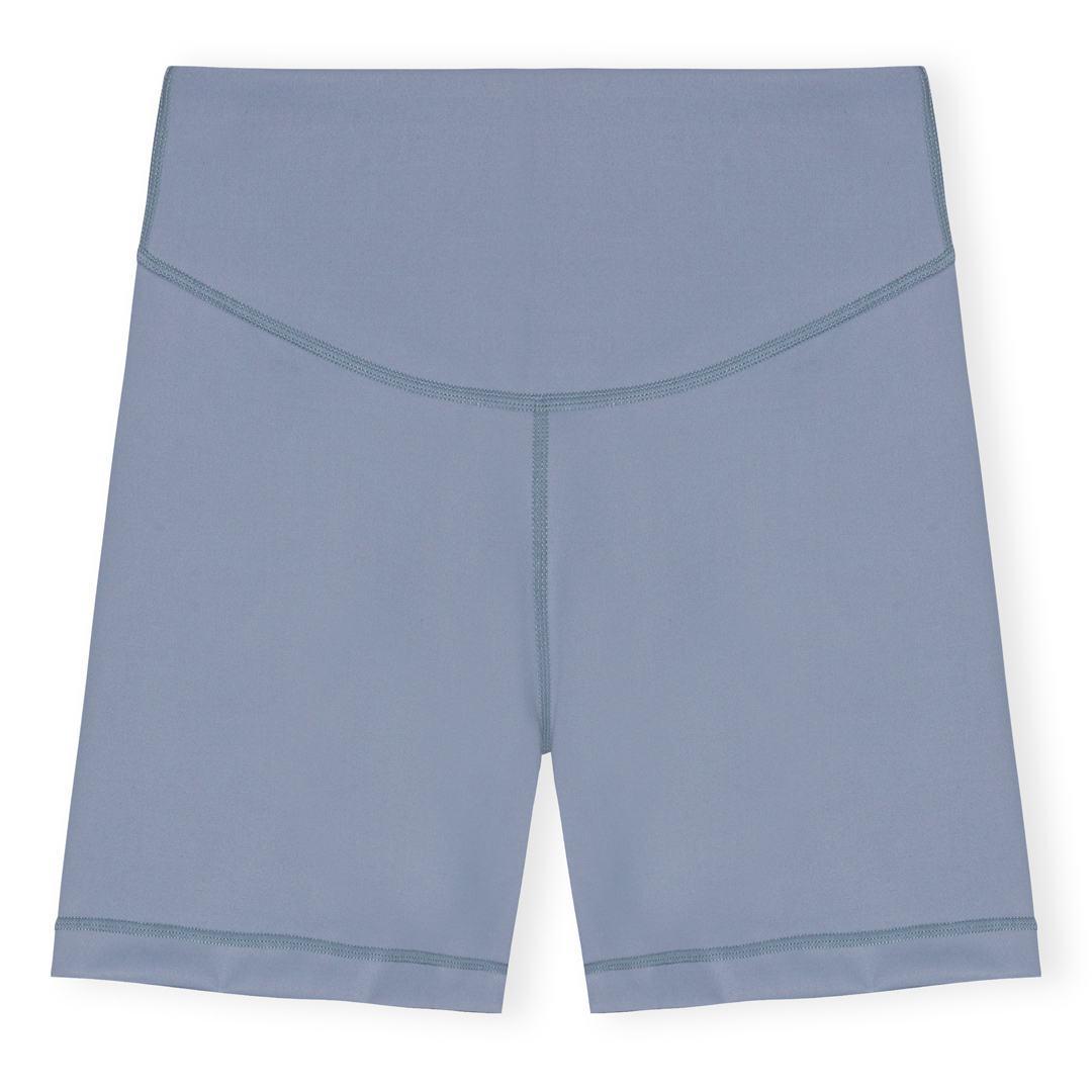Organic Basics Run Shorts Active Misty Blue