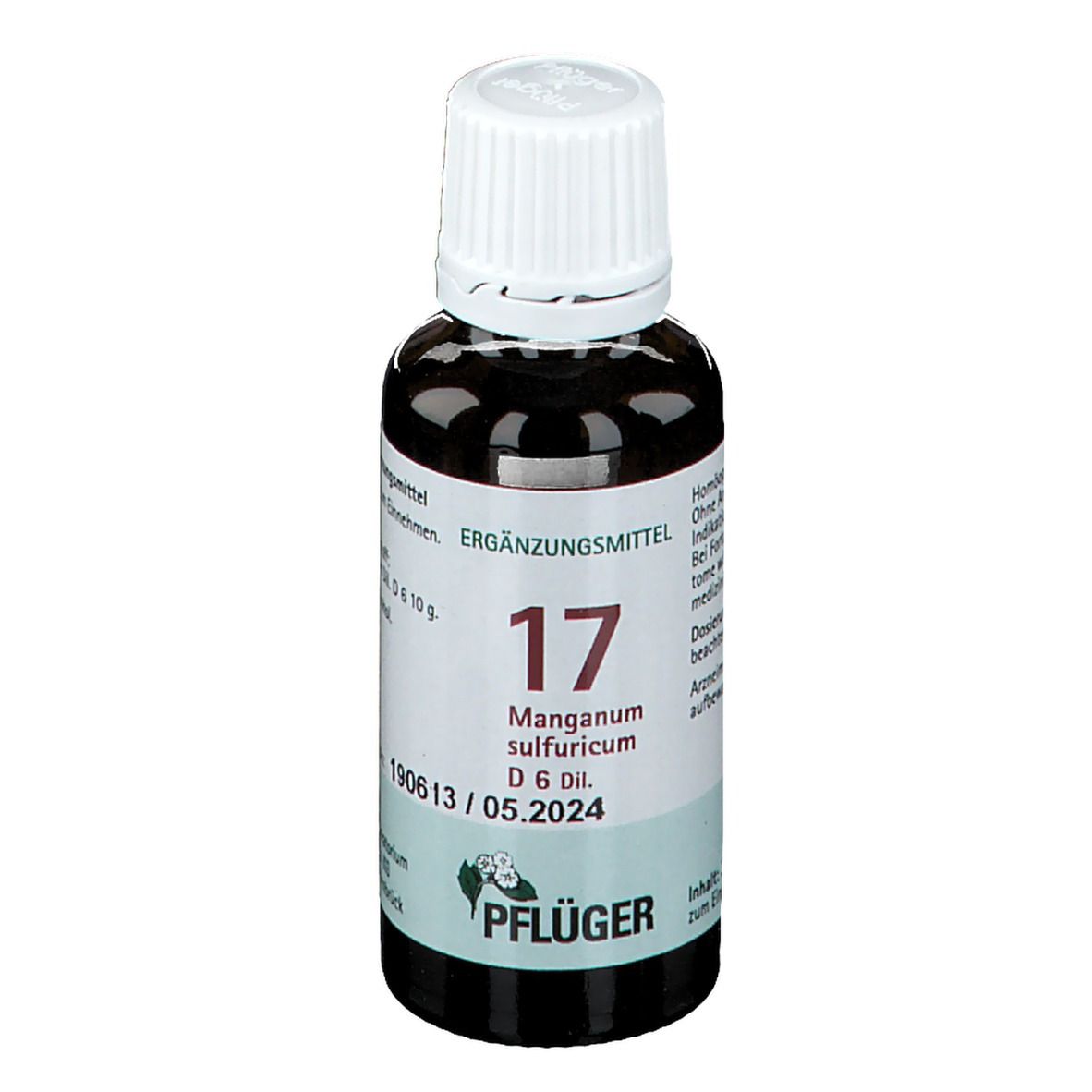 Biochemie Pflüger® Nr. 17 Manganum sulfuricum D6 Tropfen