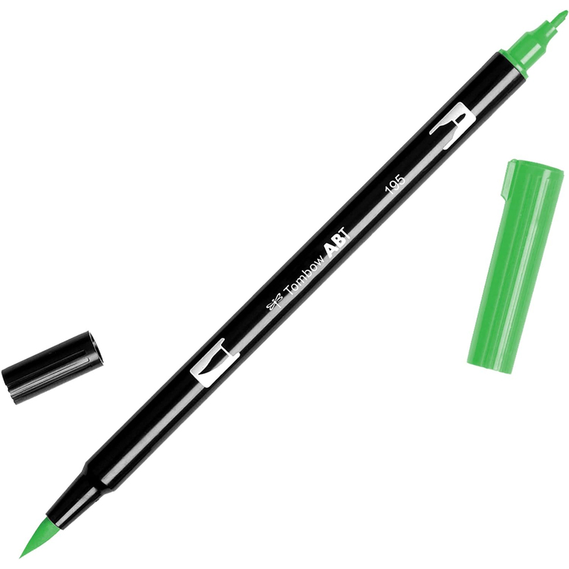 Tombow Pinselstift Dual Brush Pen ABT, 195 - light green