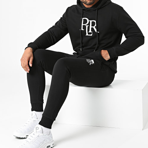 Ensemble De Survêtement PLR Noir Blanc