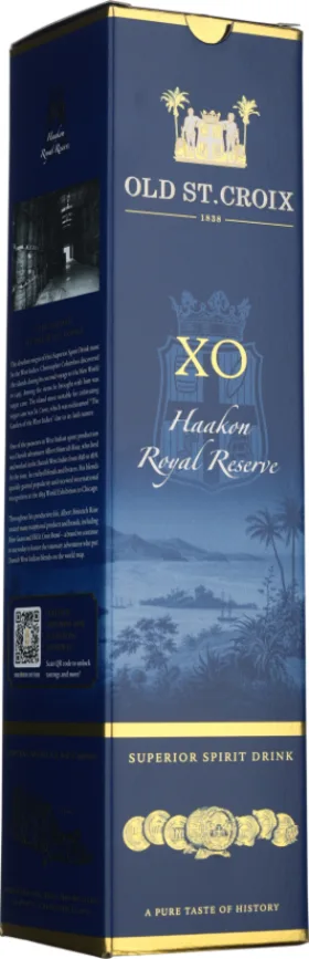 OLD ST. CROIX XO KONG HAAKON ROYAL RESERVE RUM 70CL