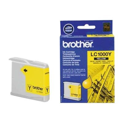 Brother LC1000 - jaune - cartouche d'encre originale