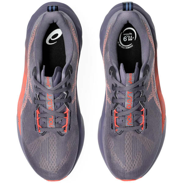 Chaussure running ASICS NOVABLAST 5 GREYISH PURPLE/CORAL REEF