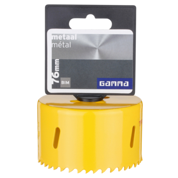 GAMMA gatenzaag bi-metaal 76mm
