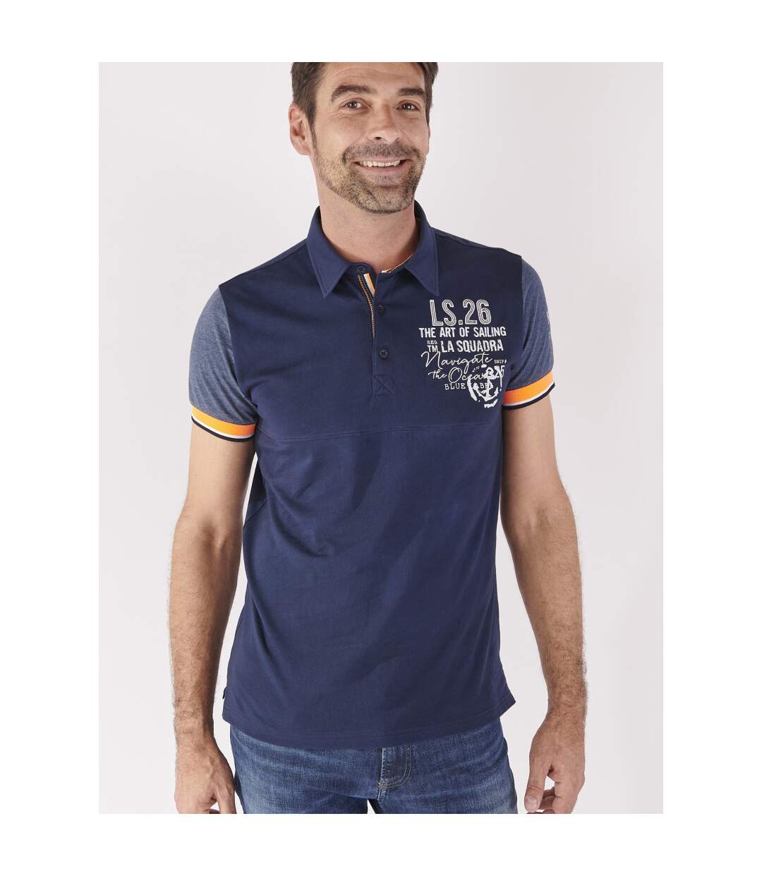 Polo fantaisie imprime