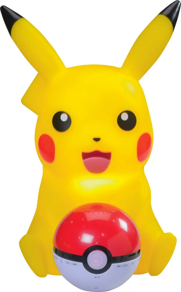 POKEMON - LAMPE LED PIKACHU ET ENCEINTE SANS FIL