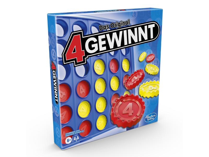 Hasbro Gaming Familienspiel 4 gewinnt Klassisches Strategiespiel