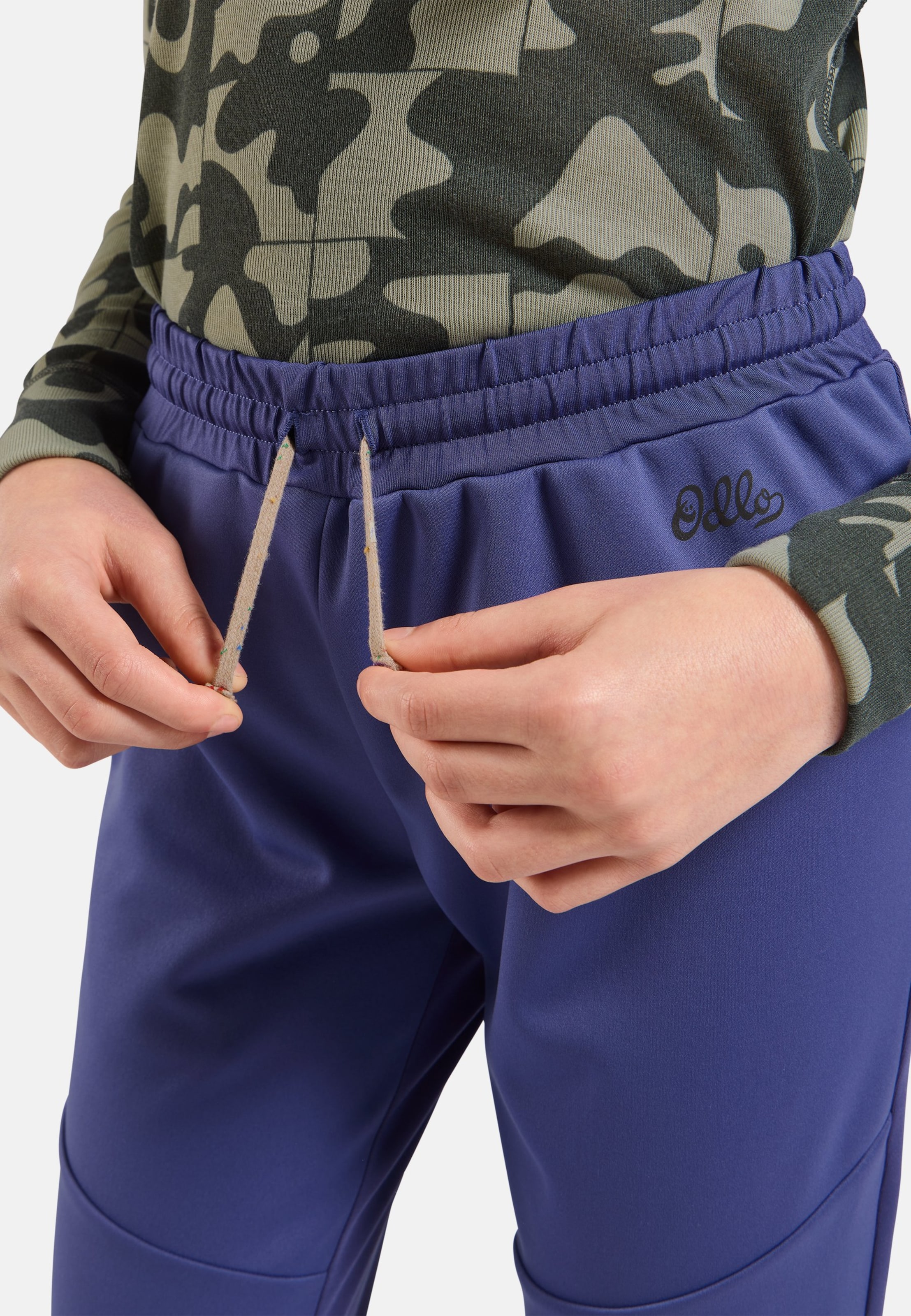 Essentials Warm Langlaufhose für Kinder in Skipper Blue