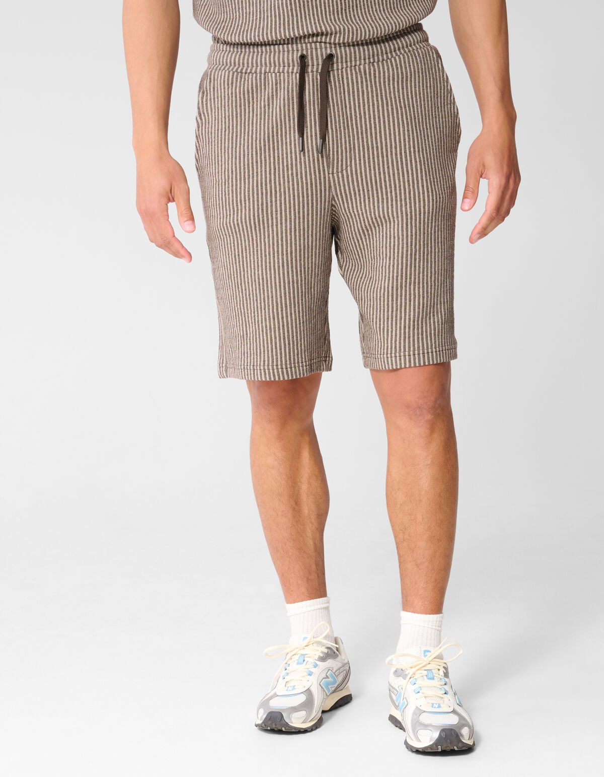 Seersucker Short Bruin