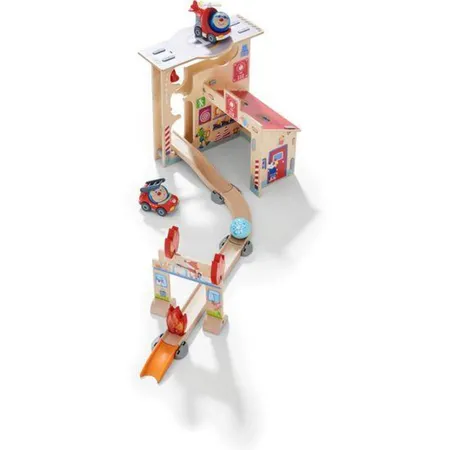 HABA 304847 Kullerbü Spielbahn Feuerwehrwache