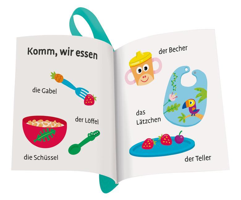 Ravensburger, play+ flip&plop: Erste Wörter (Mein allererstes Beißbuch)