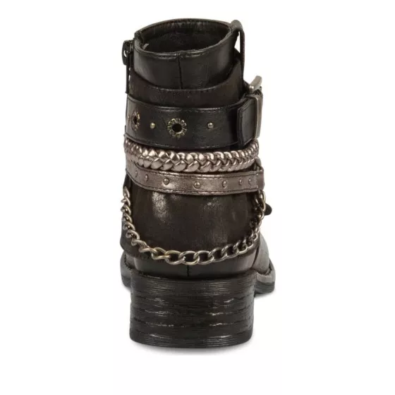 Bottines NOIR LOVELY SKULL