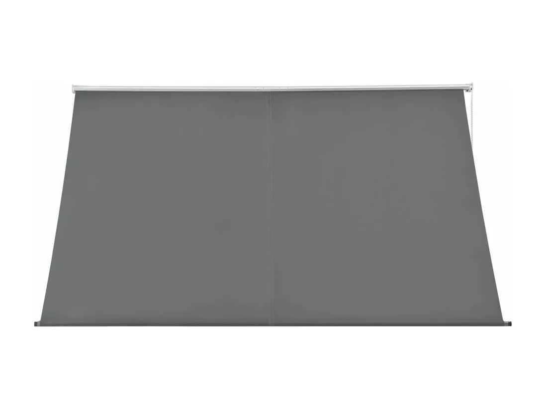 Brise-soleil pare-soleil auvent pour grise 200 x 120 x 0 cm 03_0001105