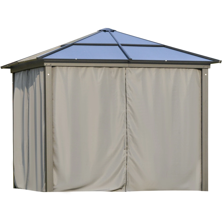 Outsunny Pavillon mit verstärkten Ecken bunt