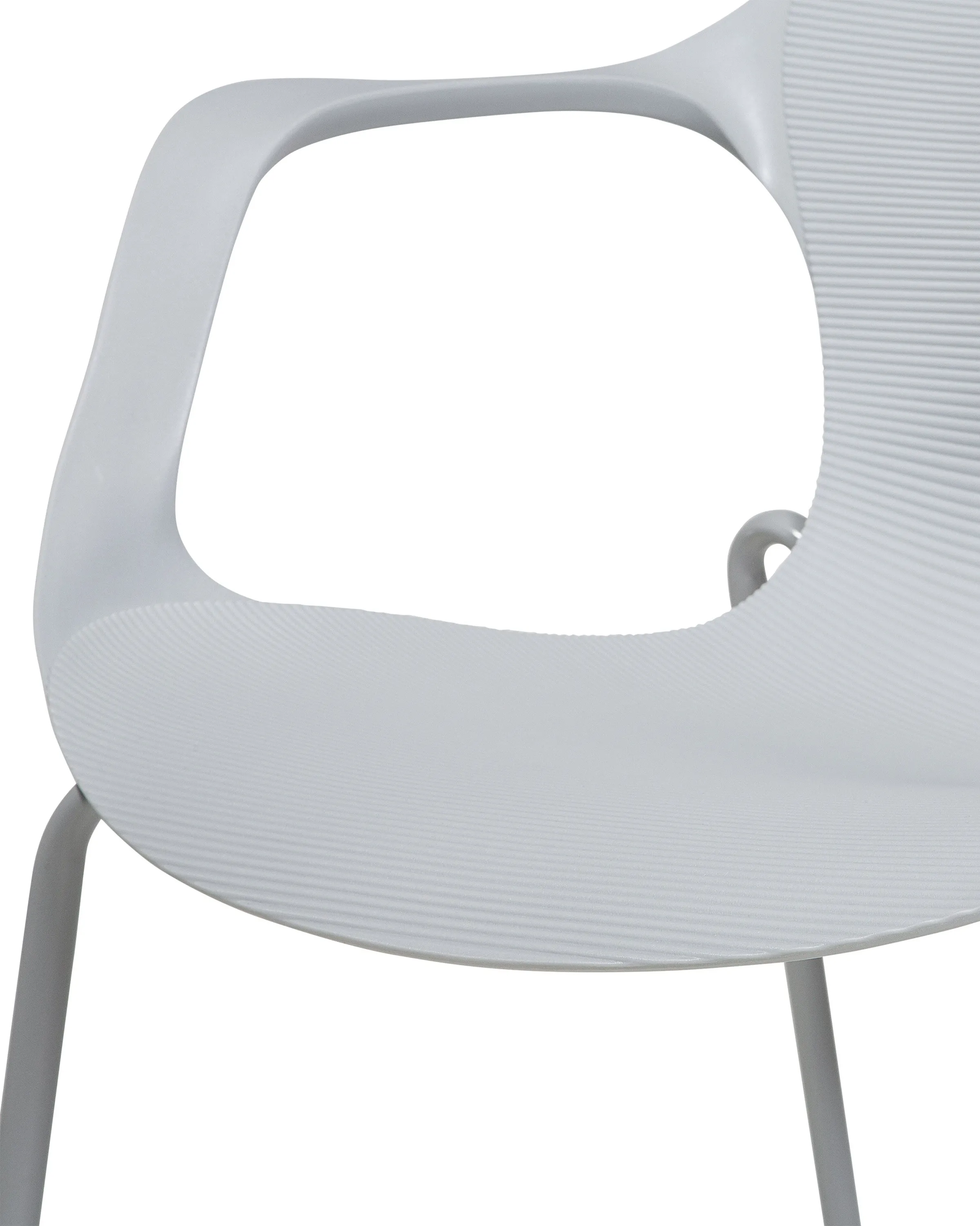 Set van 2 eetkamerstoelen ELBERT Lichtgrijs