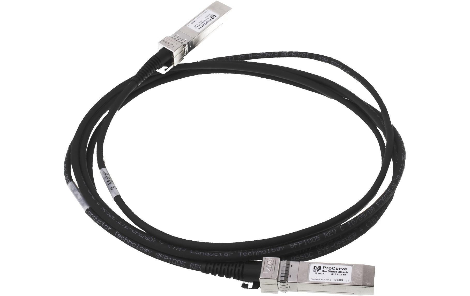 Direct Attach Kabel J9283D SFP+/SFP+ 3 m<br>Direct Attach Kabel
