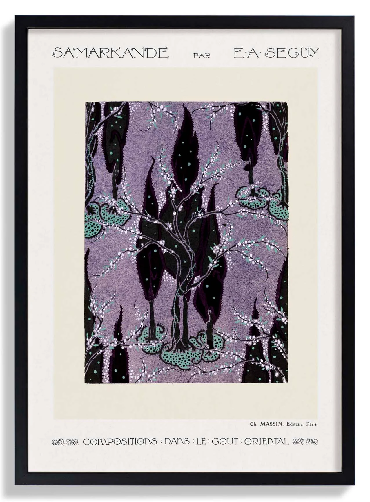 Samarkande Teller 02 von E.A. Séguy