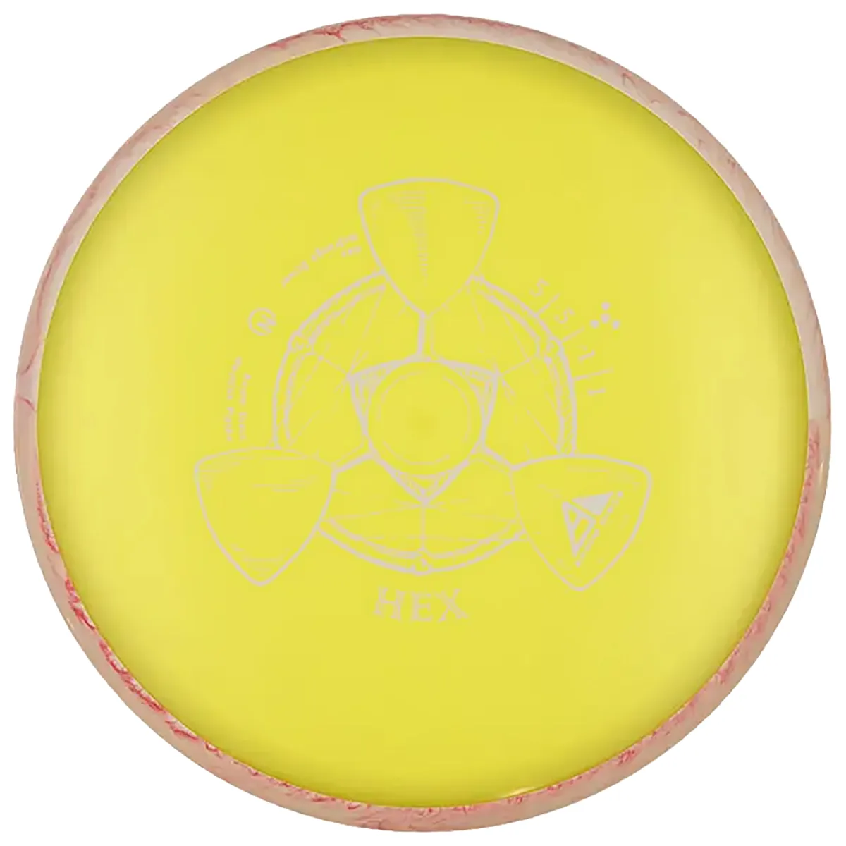 Axiom Discs Neutron Midrange Hex Yellow