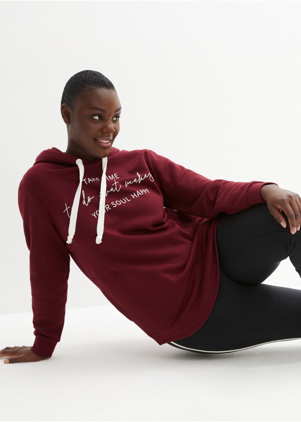 Survêtement avec sweat long et legging (ens. 2 pces.)