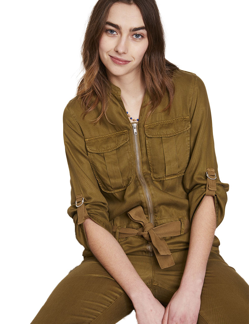 LAB DIP COMBINAISON FEMME LEANN TENCEL ALGUE