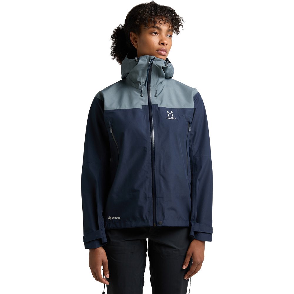 Haglöfs ROC Flash GORE-TEX® Hardshelljacke Damen tarn blue