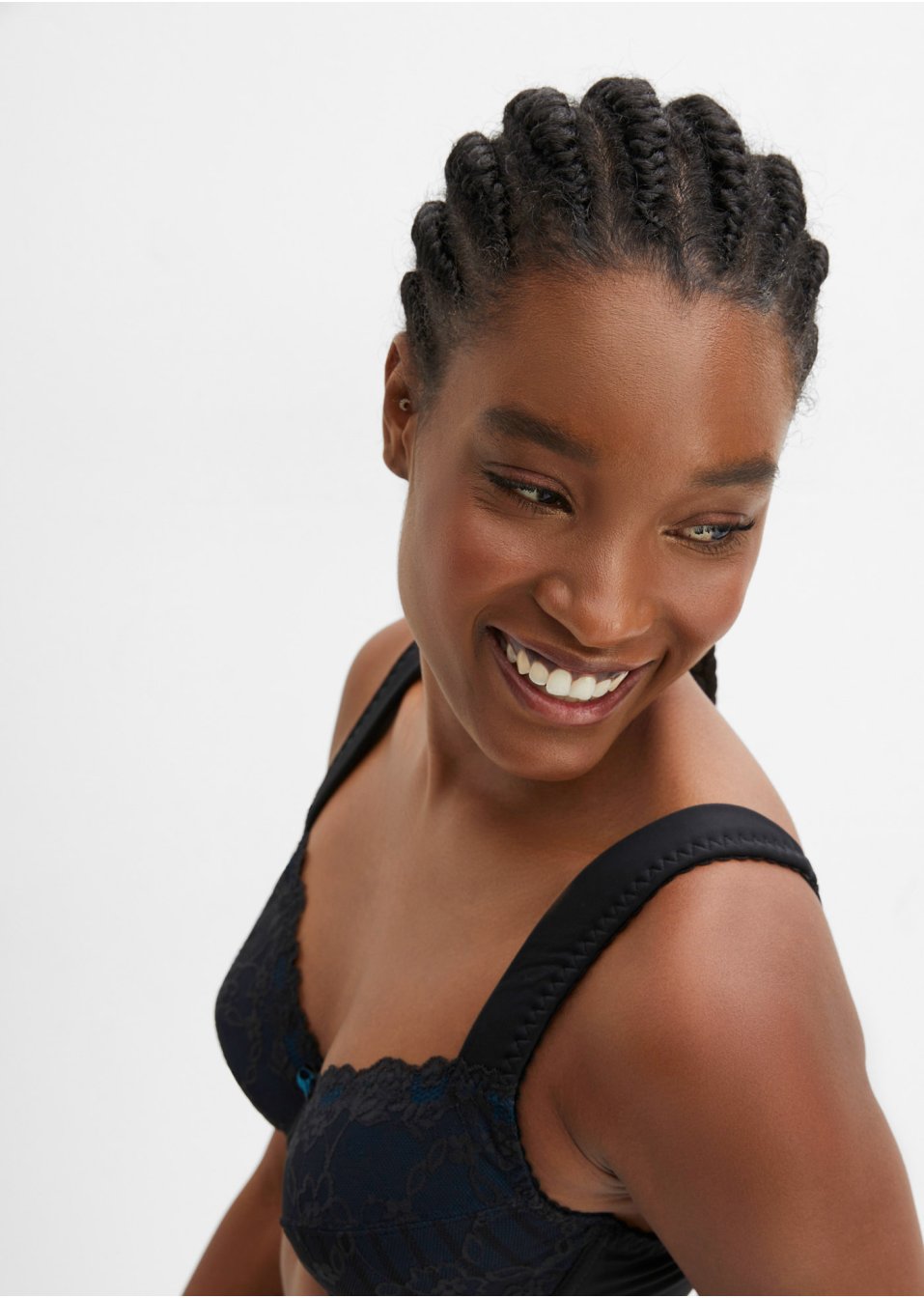 Soutien-gorge minimiseur à armatures avec polyamide recyclé
