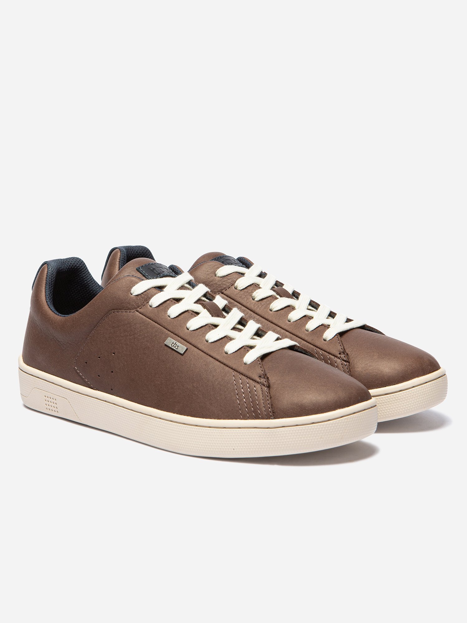 Baskets Homme Confort Purefoam Cuir Marron