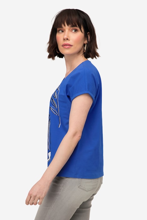 T-Shirt, oversized, Print, Rundhals