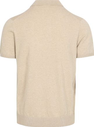 Profuomo Poloshirt Luxury Knitted Ecru PPWD10001J-F kopen