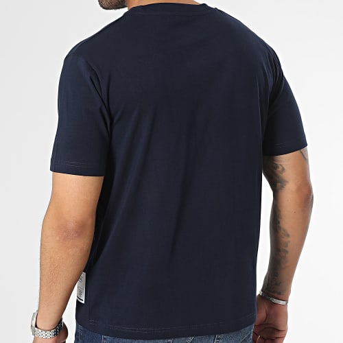 Tee Shirt Oversize Large Columbia Bleu Marine Bleu Ciel