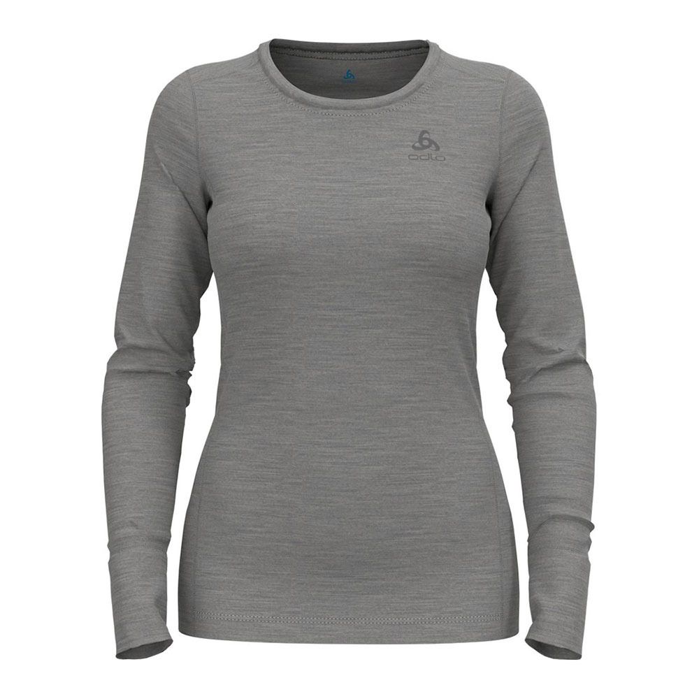 Odlo MERINO 200 - Sous-couche Femme odlo steel grey melange