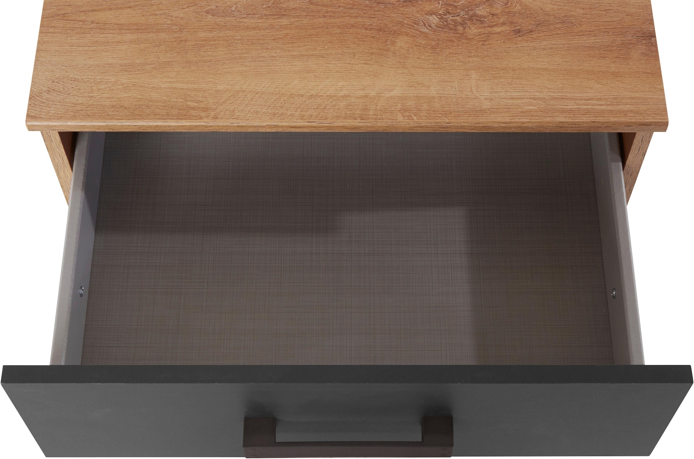 Wimex Nachtschrank »Malmoe, Nachttisch 52x38x40cm, 2 Schubladen« einzeln oder im praktischen 2er Set, rusikaler look, Industrial Design
