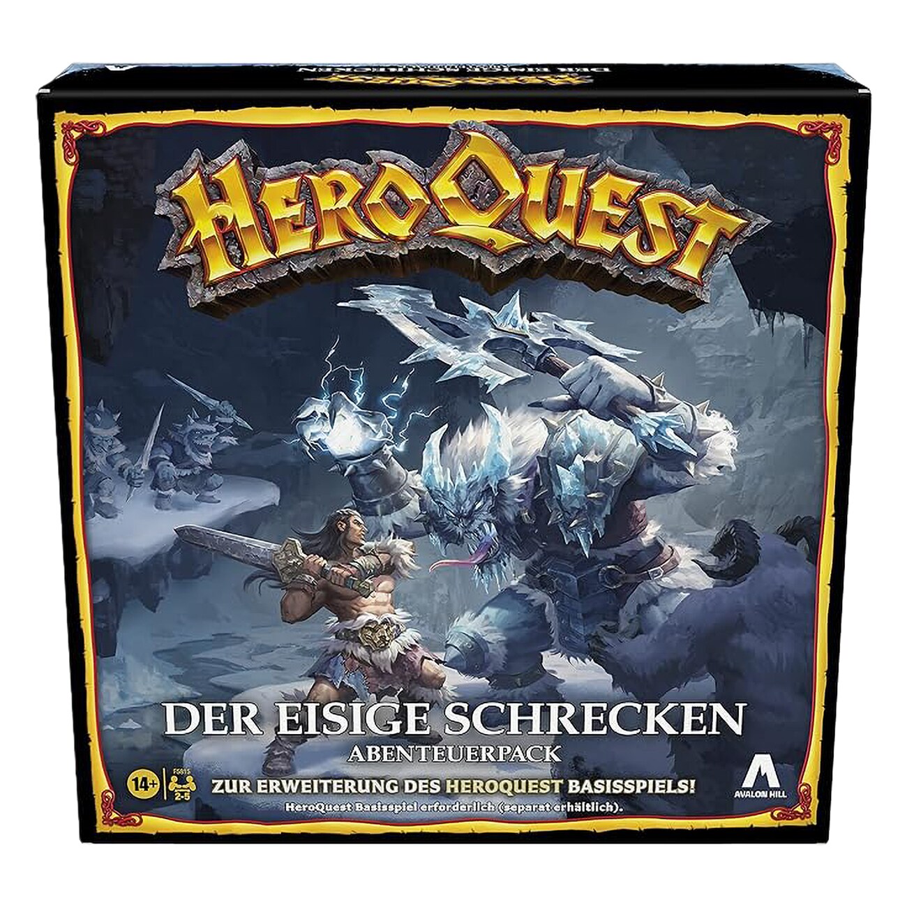 Hasbro HeroQuest Avalon Hills Der eisige Schrecken Mehrfarbig Spiel