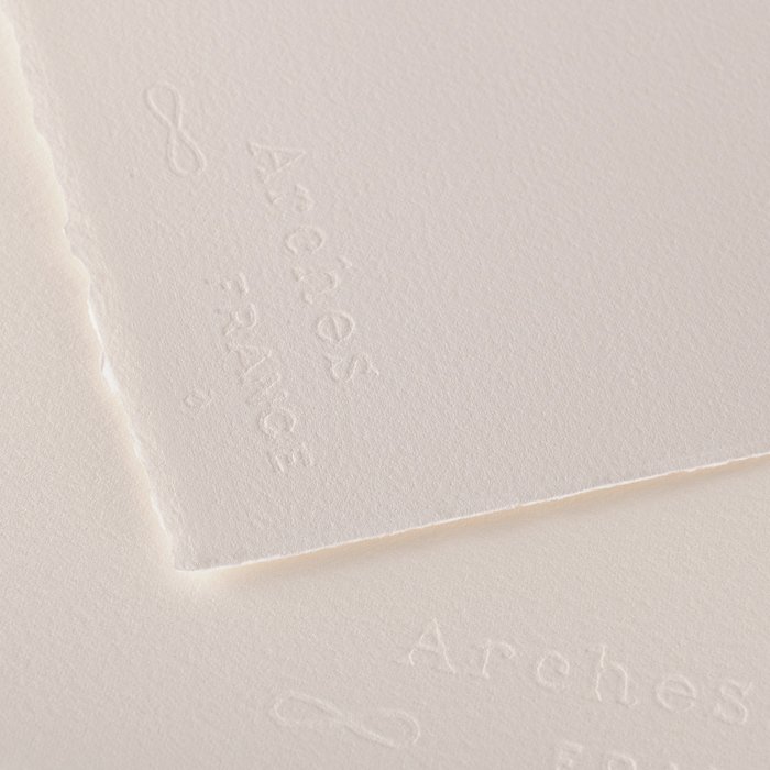 Arches Aquarellkarton fein naturweiß, 100 % CO