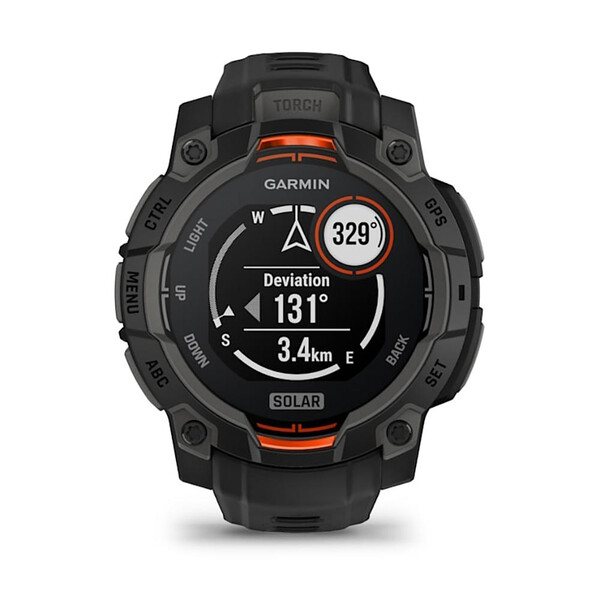 Garmin - Montre Instinct® 3 Solar - 45 mm Noir