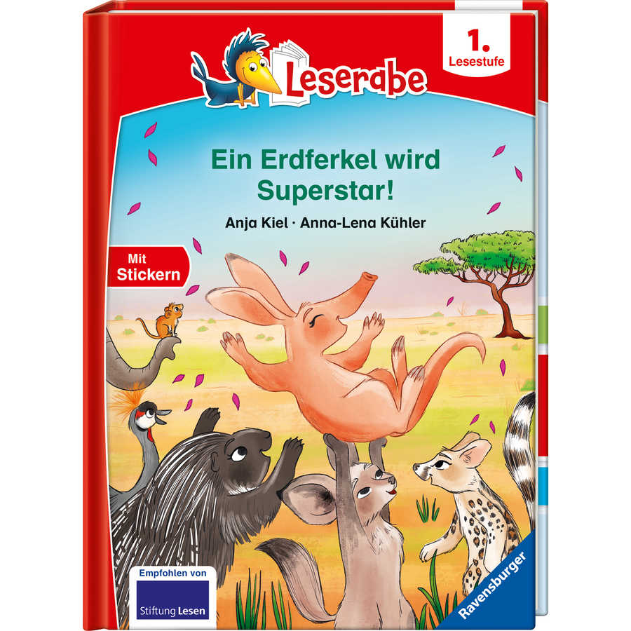 Ravensburger Leserabe - 1. Lesestufe: Ein Erdferkel wird Superstar!
