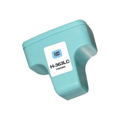 Cartouche compatible HP 363 - cyan clair - Uprint