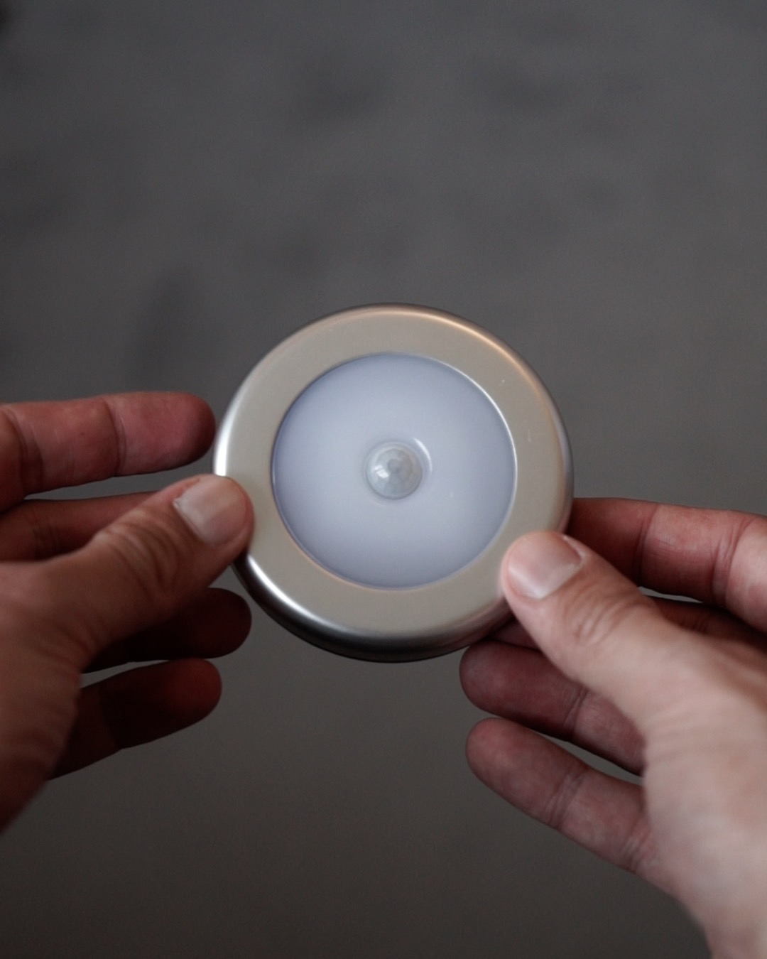 (3er Set) Magnetisches Kabelloses LED Licht Nachtlicht mit Bewegungsmelder Motion Sensor (Batteriebetrieben) - Kaltweiss
